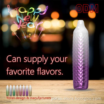 New Year gifts Ideas Yoran 2500 Puffs 1000mah Odm Oem Vape